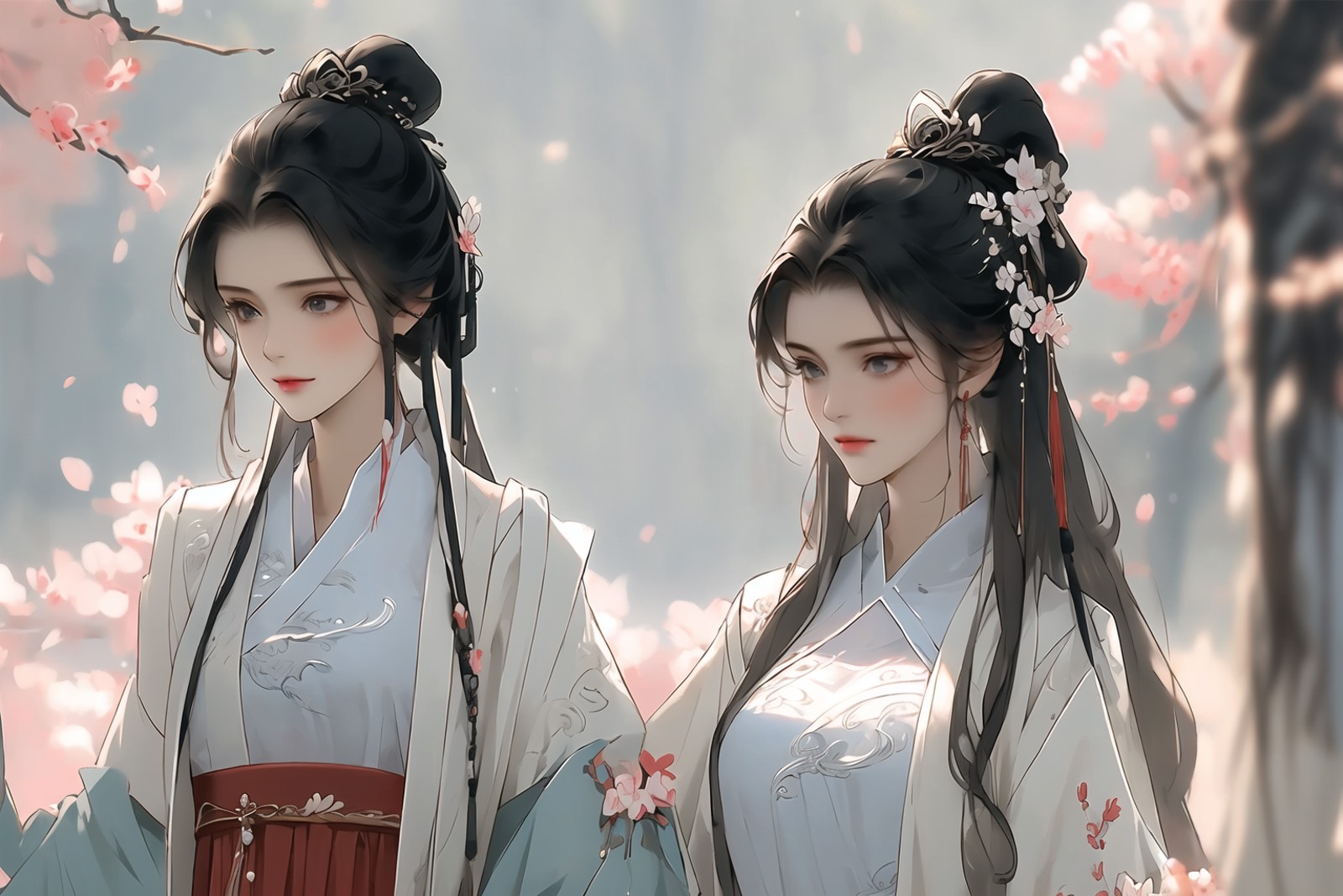 18953-2180361320-(masterpiece),(best quality),(ultra-detailed),dress,multiple girls,2girls,,Chinese clothing,hanfu,,.png
